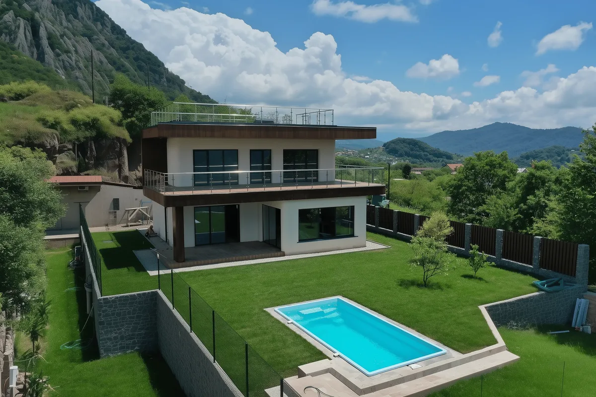 Композитный бассейн Laguna 6 — визуализация в Челябинске