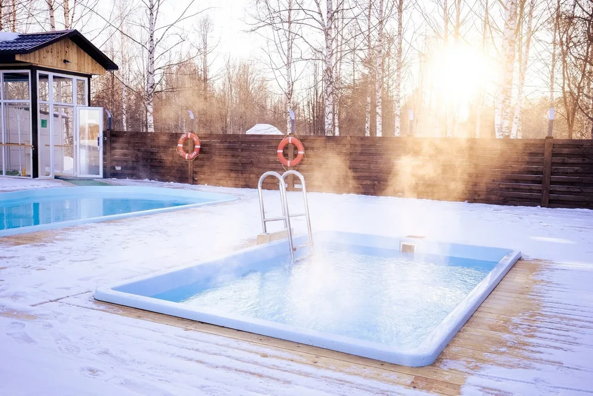 Композитный бассейн Laguna 4 — установка в Челябинске